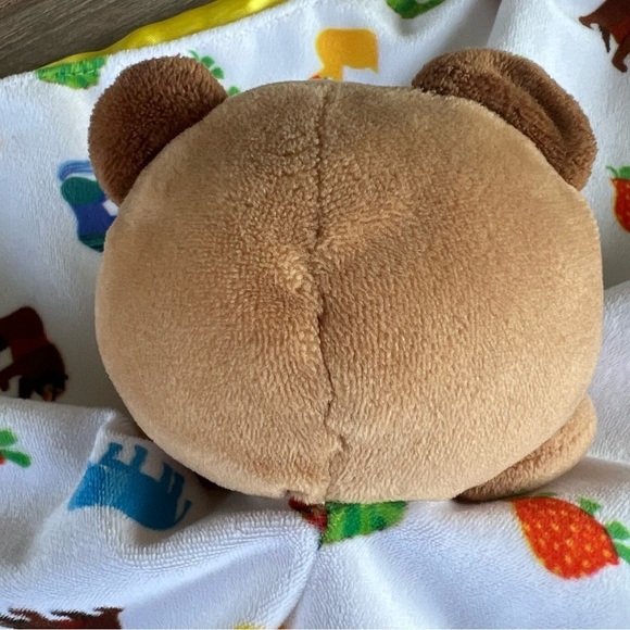 Eric Carle Bear Lovie Plush Snuggler Soother Security Blanket Hungry Caterpillar - Picture 7 of 8
